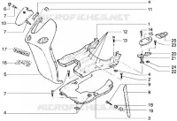 Front shield-Footboard-Spoiler