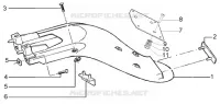 Rear mudguard