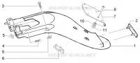 Rear mudguard
