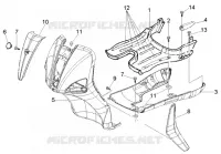 Front shield-foot board-spoiler