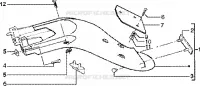 Rear mudguard