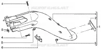 Rear mudguard