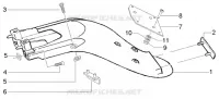 Rear mudguard