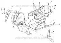 Front shield-foot board-spoiler