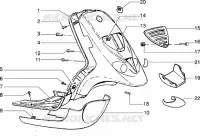 Front shield-Footboard-Spoiler