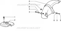 Front and rear mudguard