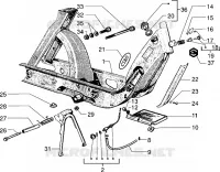 Chassis-Fuel cock-Dustcover