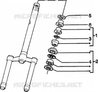 Steering bearing ball tracks