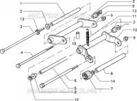 Swinging arm