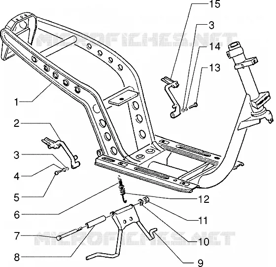 Chassis-Central stand