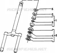 Steering bearing ball tracks