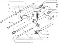 Swinging arm