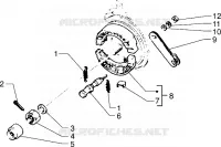 Front brake lever-Jaw