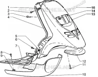 Front shield-Footboard-Spoiler