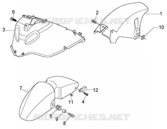 WHEEL COMPARTMENT-MUDGUARD