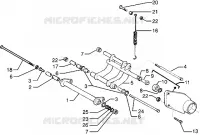 Swinging arm