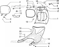 Front glove compartment-Footboard