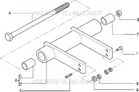 Swinging arm