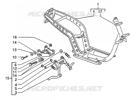 Chassis-Central stand