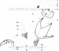 Shield-Front mudguard