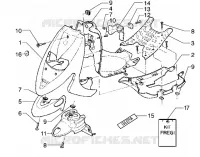 Front shield-Footboard-Spoiler