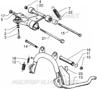 Central stand - Swinging arm