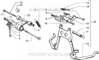 Central stand - Swinging arm
