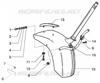 Front mudguard