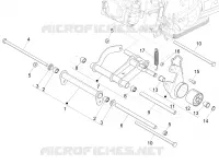 Swinging arm