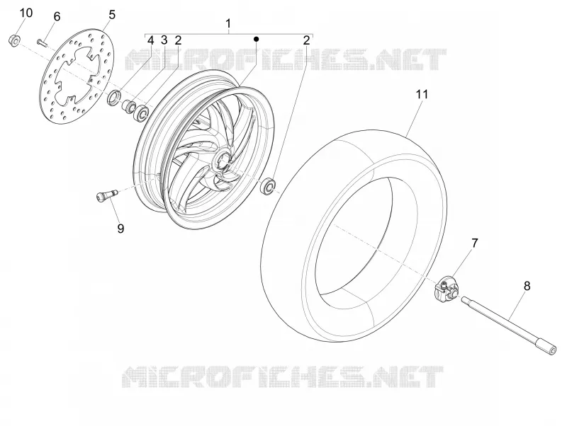 Front wheel