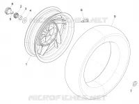 Rear wheel