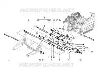 Swinging arm
