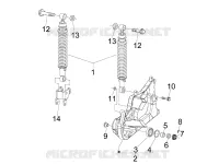 Rear suspension - Shock absorber/s