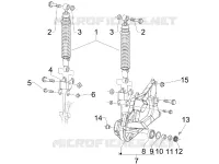Rear suspension - Shock absorber/s