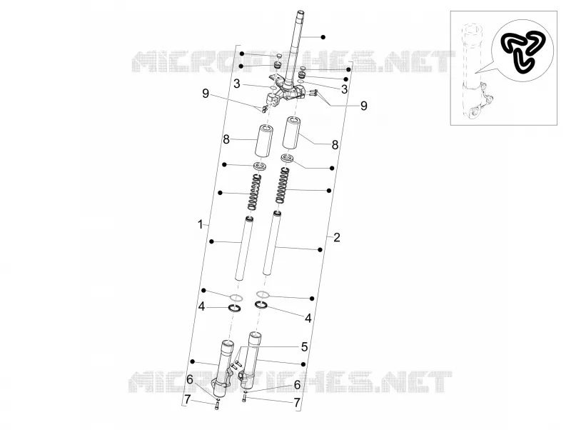 Fork's components (Wuxi Top)
