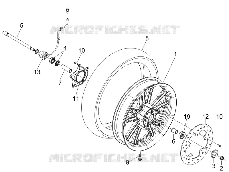 Front wheel