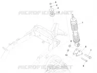 Rear suspension - Shock absorber/s
