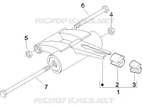 Swinging arm