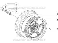 Rear wheel