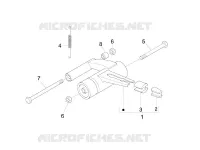 Swinging arm