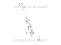 Rear suspension - Shock absorber/s
