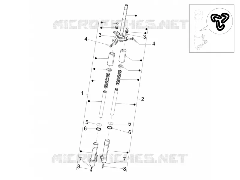 Fork's components (Wuxi Top)