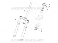 Fork/steering tube - Steering bearing unit