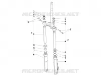Fork's components (Kayaba)
