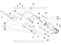 Swinging arm