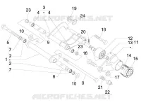 Swinging arm