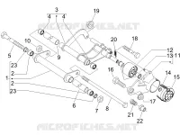 Swinging arm