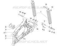 Rear suspension - Shock absorber/s
