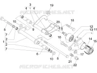 Swinging arm