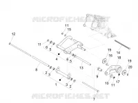 Swinging arm